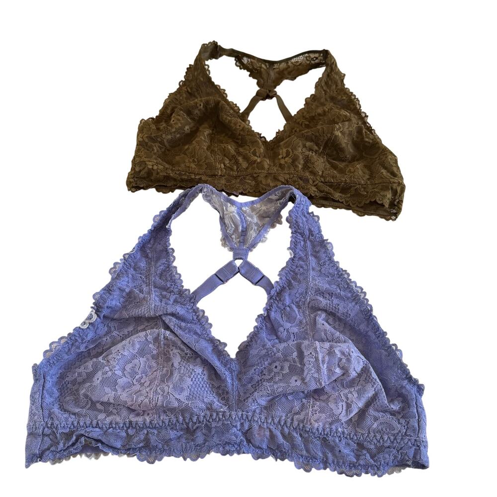 Savage Fenty Lace Racerback Bralette Bundle Plus SIze 1X